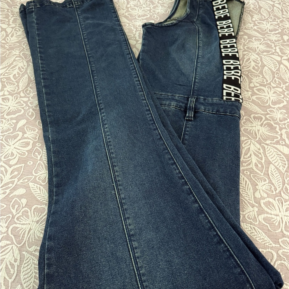BEBE Denim Jumpsuit - Picture 11 of 15